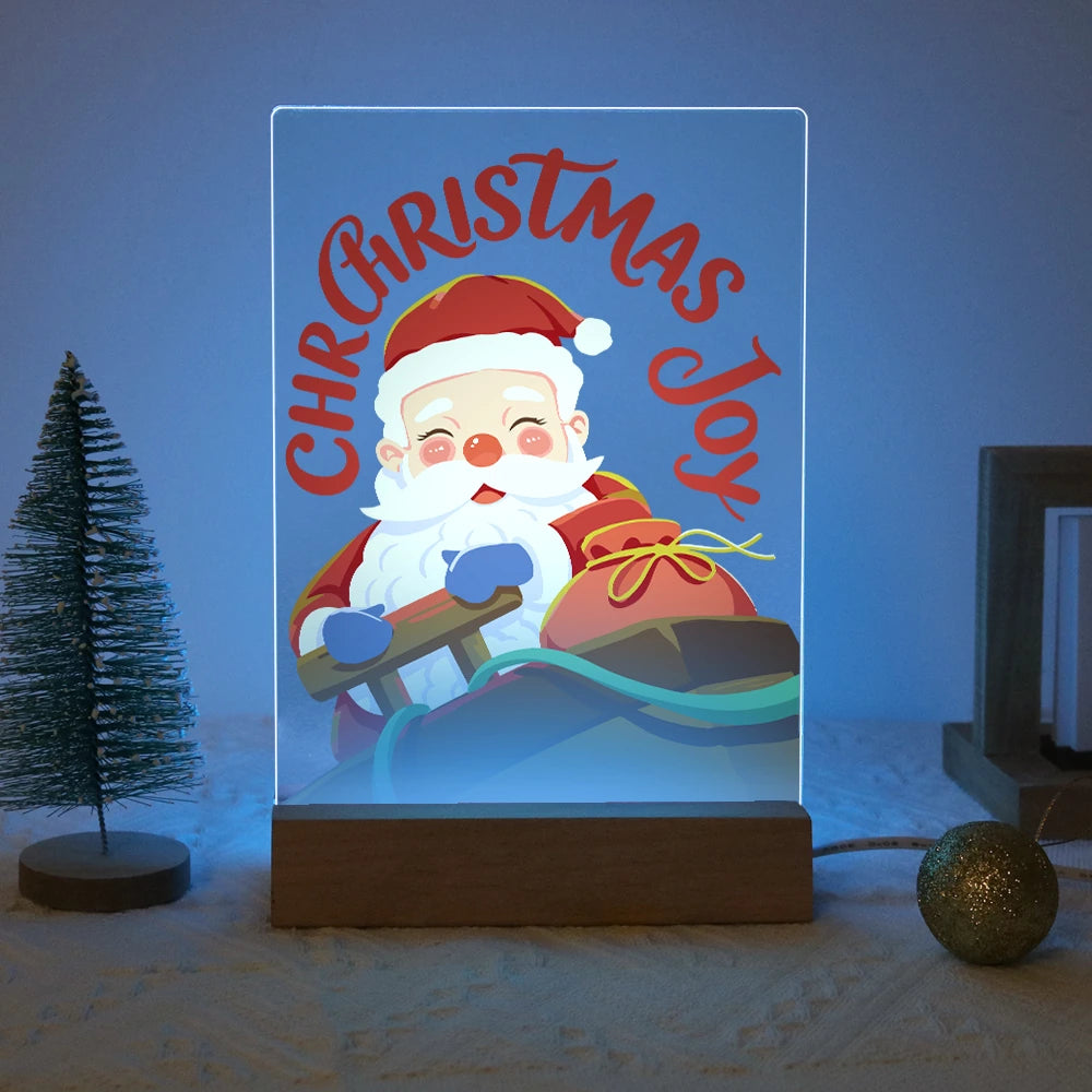 Paint by Numbers - Christmas Light | Laughing Santa with Gift Sack