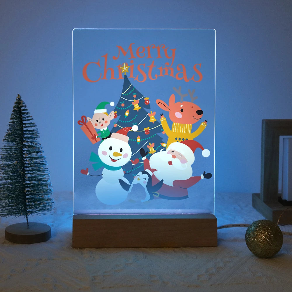 Paint by Numbers - Christmas Light | Merry Christmas Friends