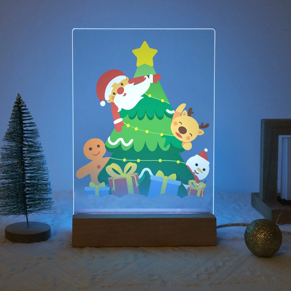 
Paint by Numbers - Christmas Light | Santa Duck Trimming the Tree