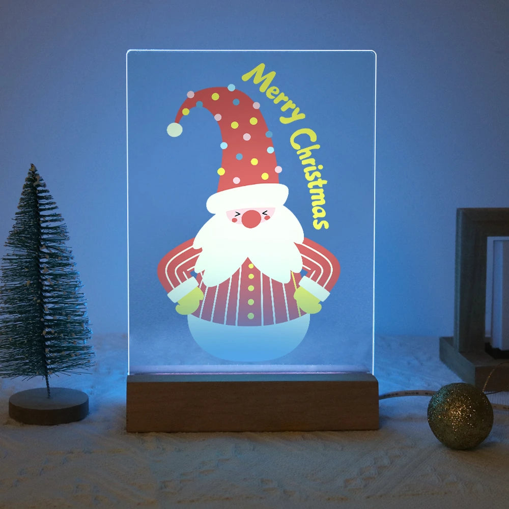 Paint by Numbers - Christmas Light | Standing Christmas Gnome
