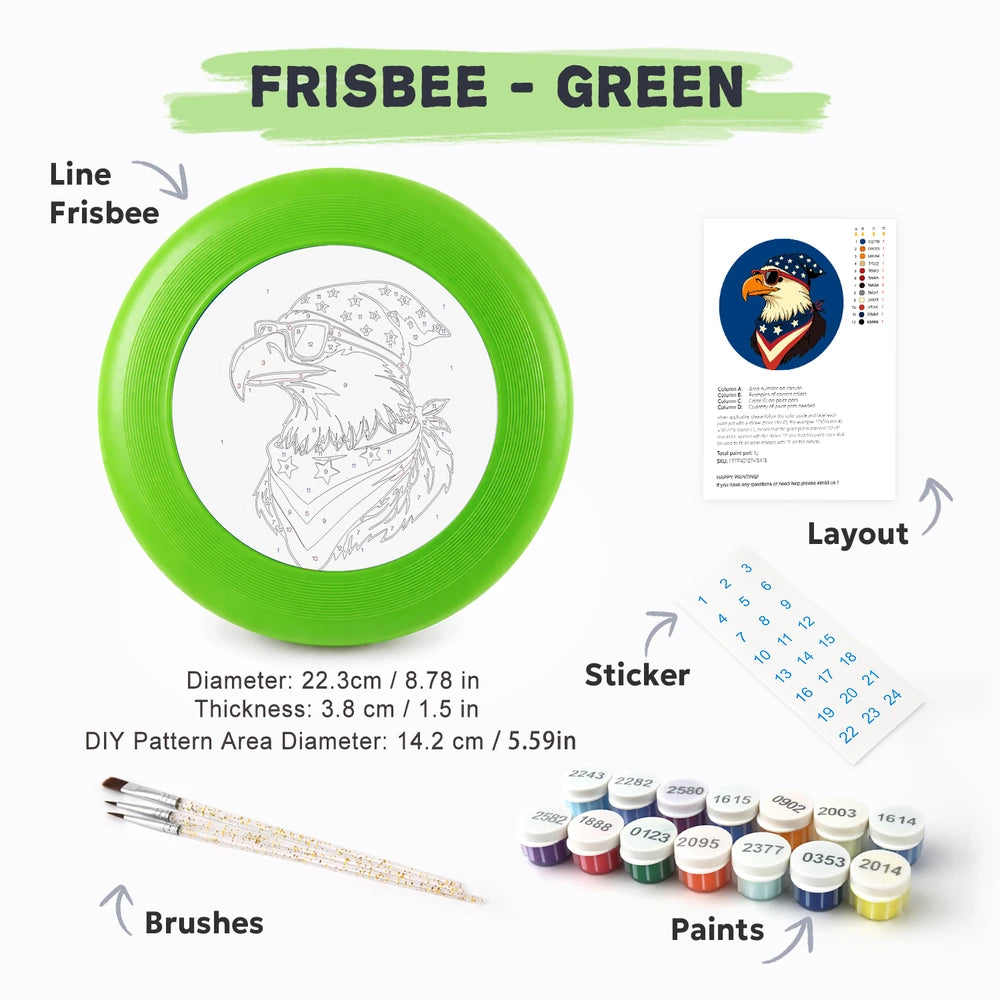 Paint by Numbers - Frisbee | American Eagle