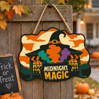 Paint by Numbers - Wooden Door Hanger | Midnight Magic