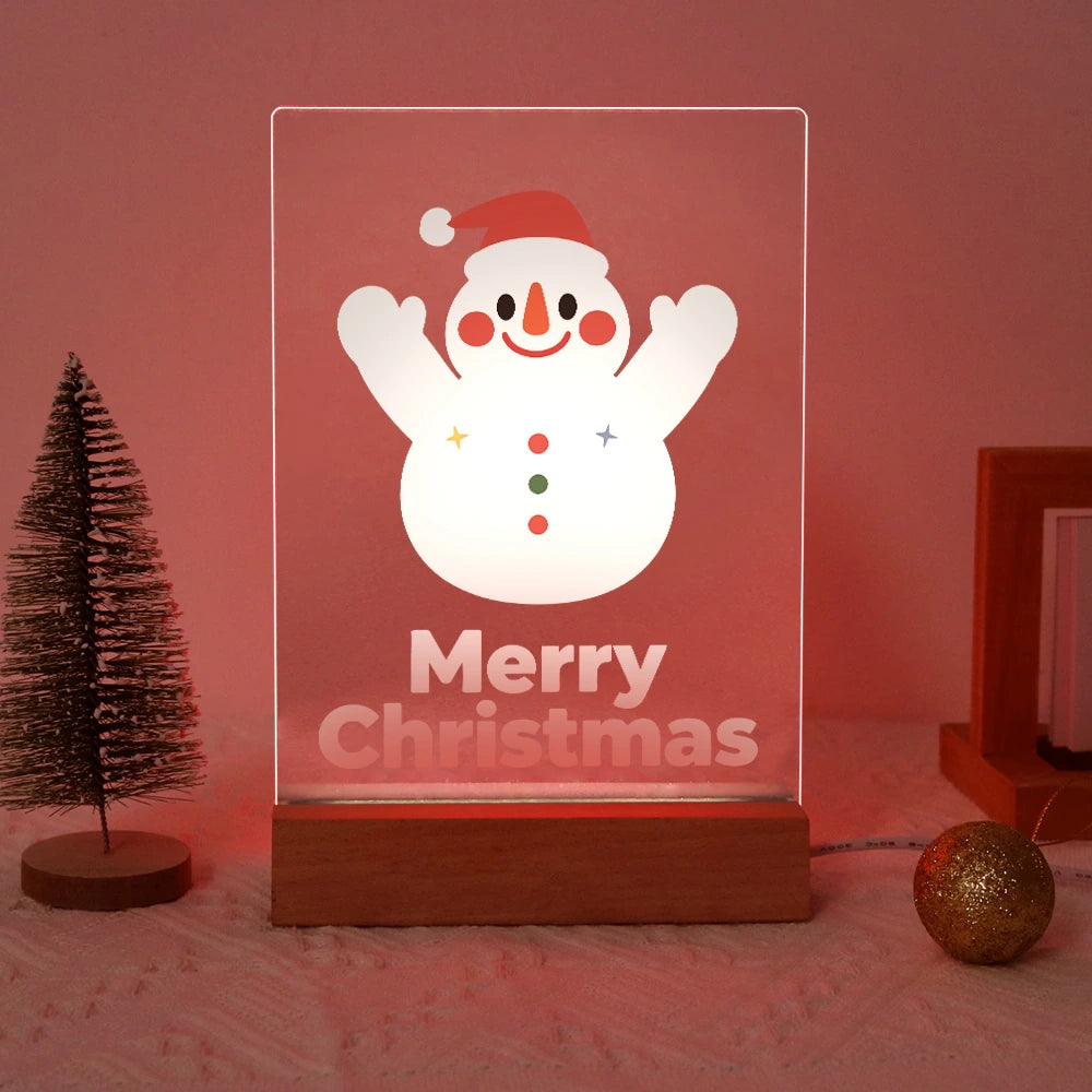 Paint by Numbers - Christmas Light | Cheering Little Snowman