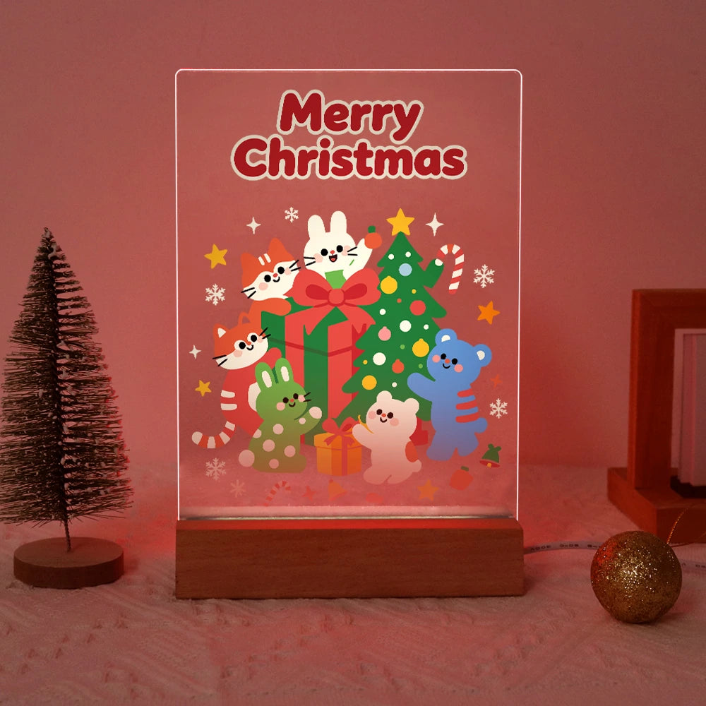 Paint by Numbers - Christmas Light | Christmas Animals with Presents