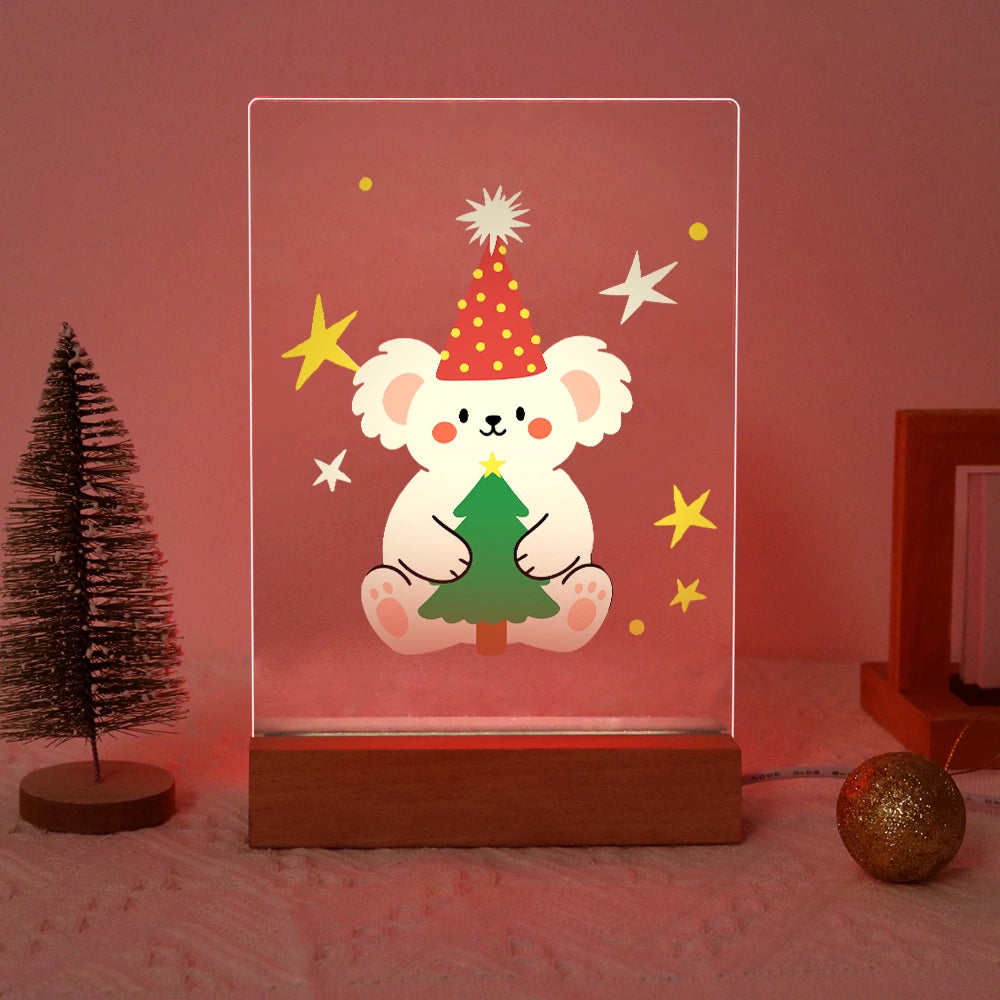 
Paint by Numbers - Christmas Light | Koala Hugging a Little Tree
