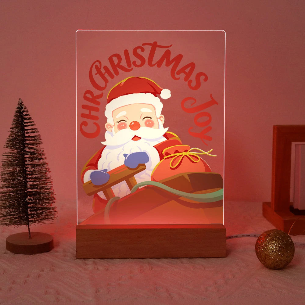 Paint by Numbers - Christmas Light | Laughing Santa with Gift Sack