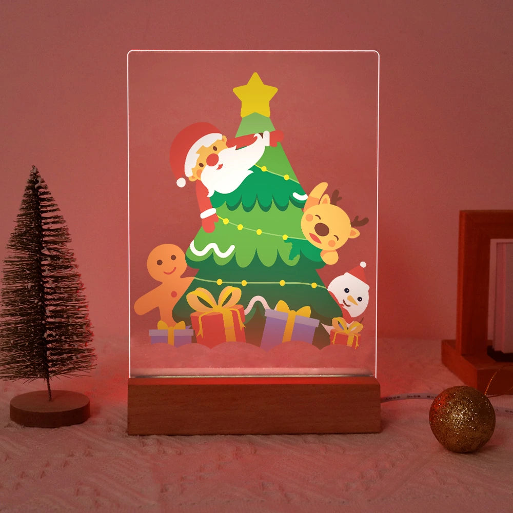
Paint by Numbers - Christmas Light | Santa Duck Trimming the Tree