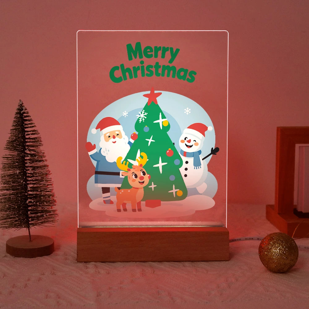 Paint by Numbers - Christmas Light | Santa and Friends at the Tree