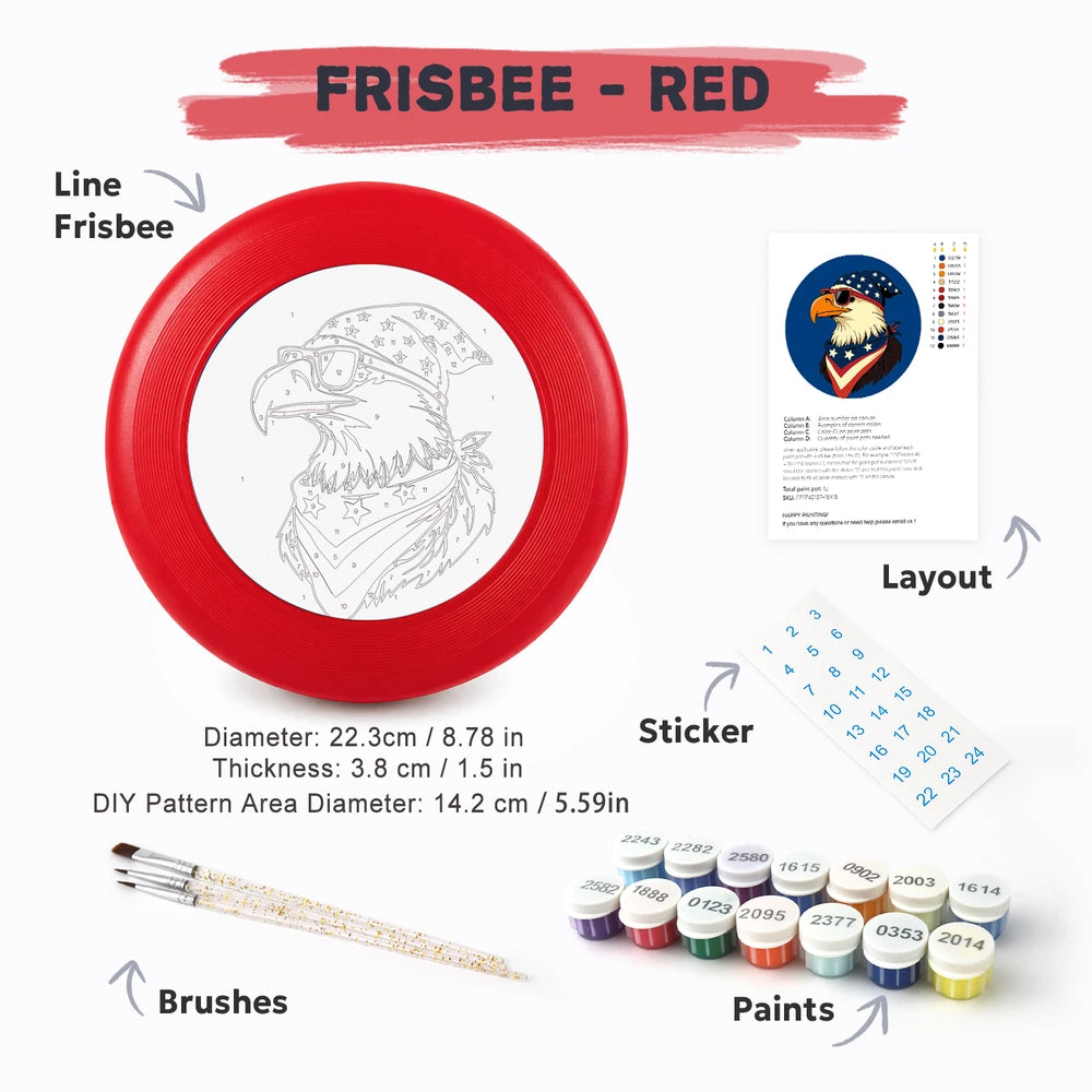 Paint by Numbers - Frisbee | American Eagle