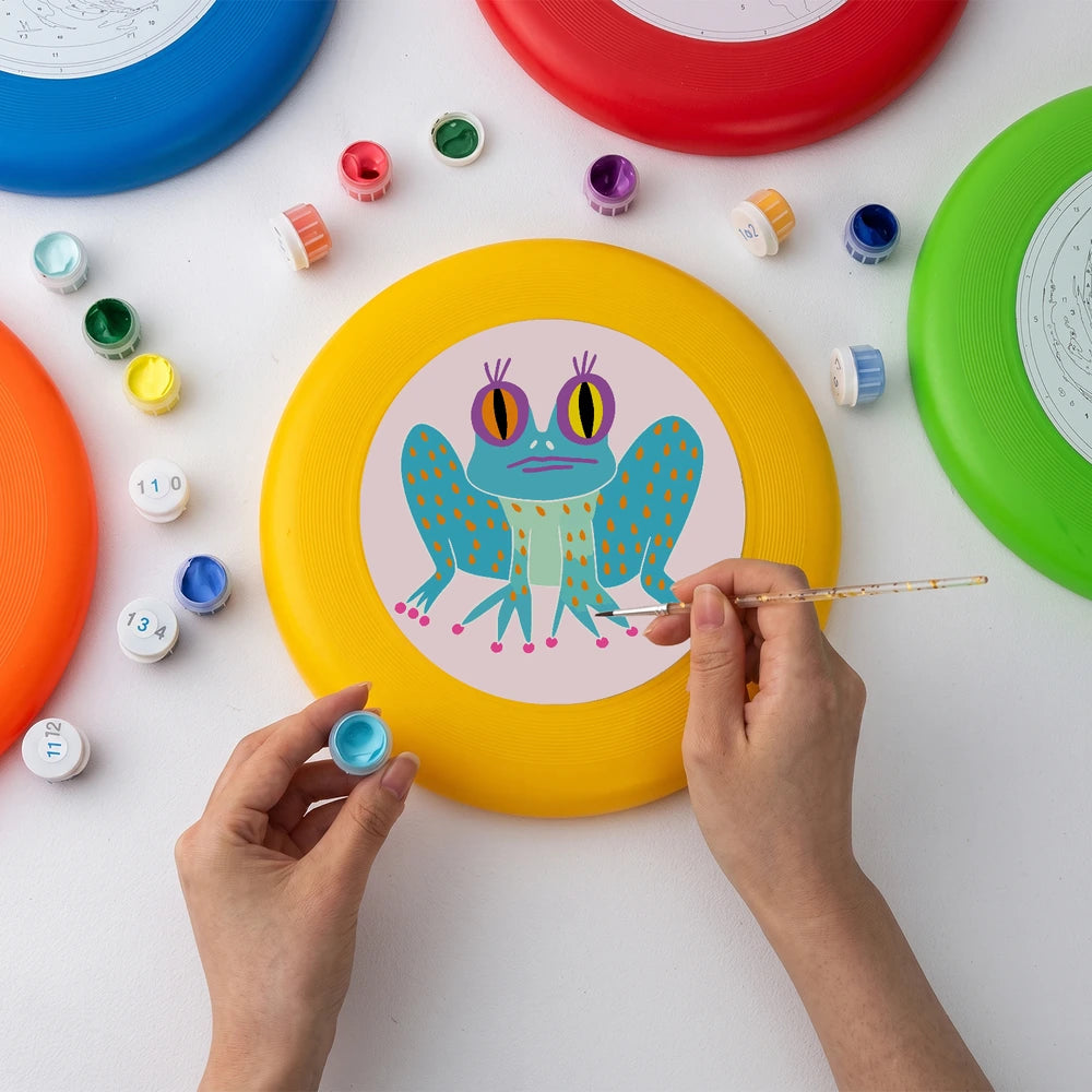 Paint by Numbers - Frisbee | Big Eyed Frog