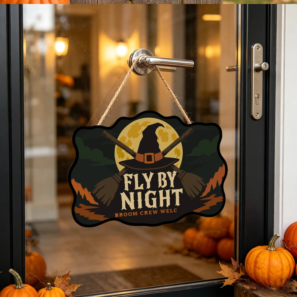 Paint by Numbers - Wooden Door Hanger | Fly by Night