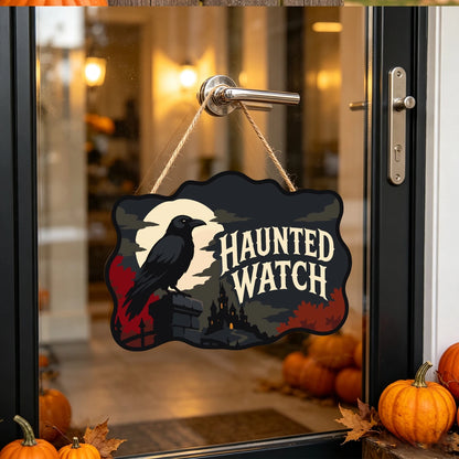 Paint by Numbers - Wooden Door Hanger | Haunted Watch