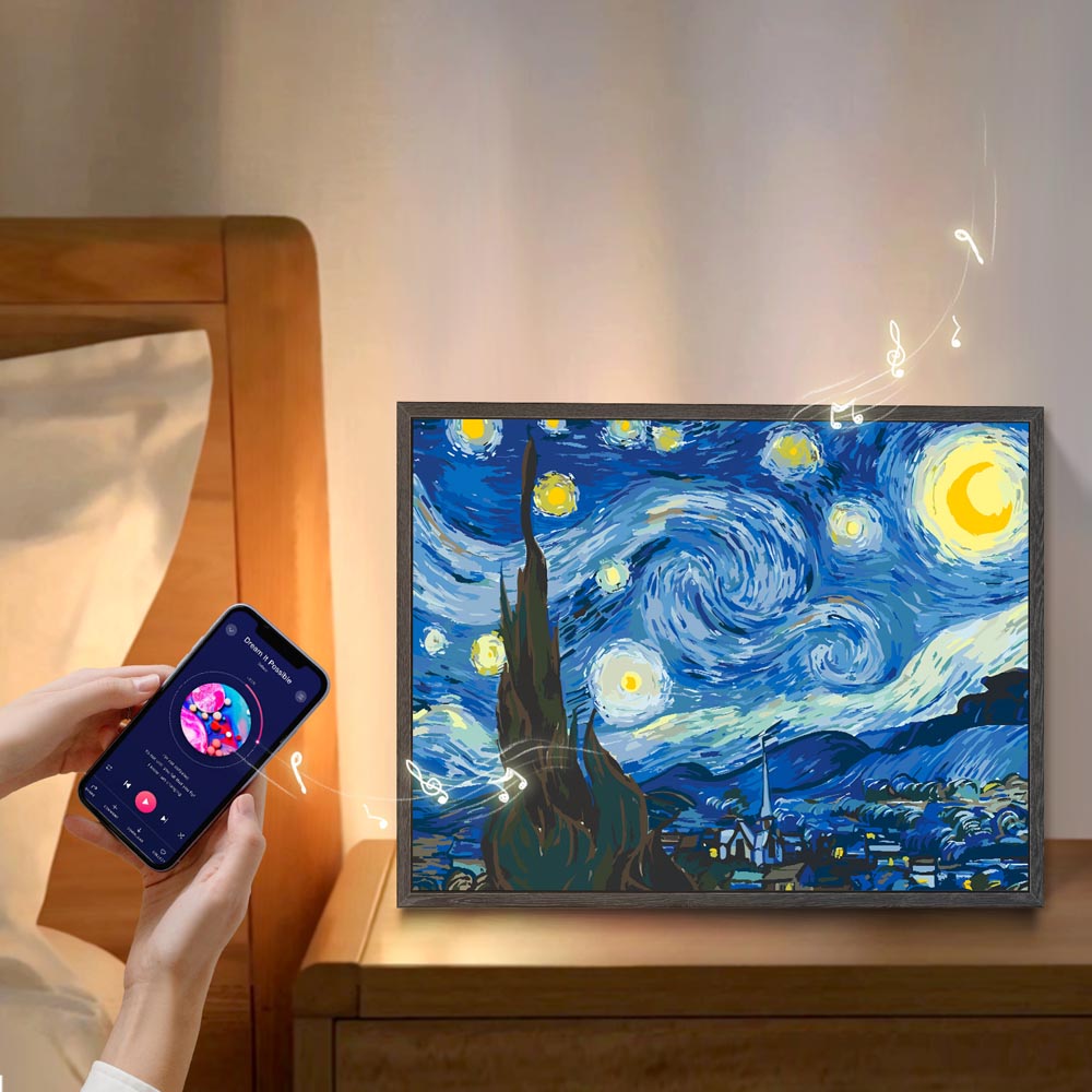 Paint by Numbers with Bluetooth Speaker – Create Art That Looks & Sounds Incredible