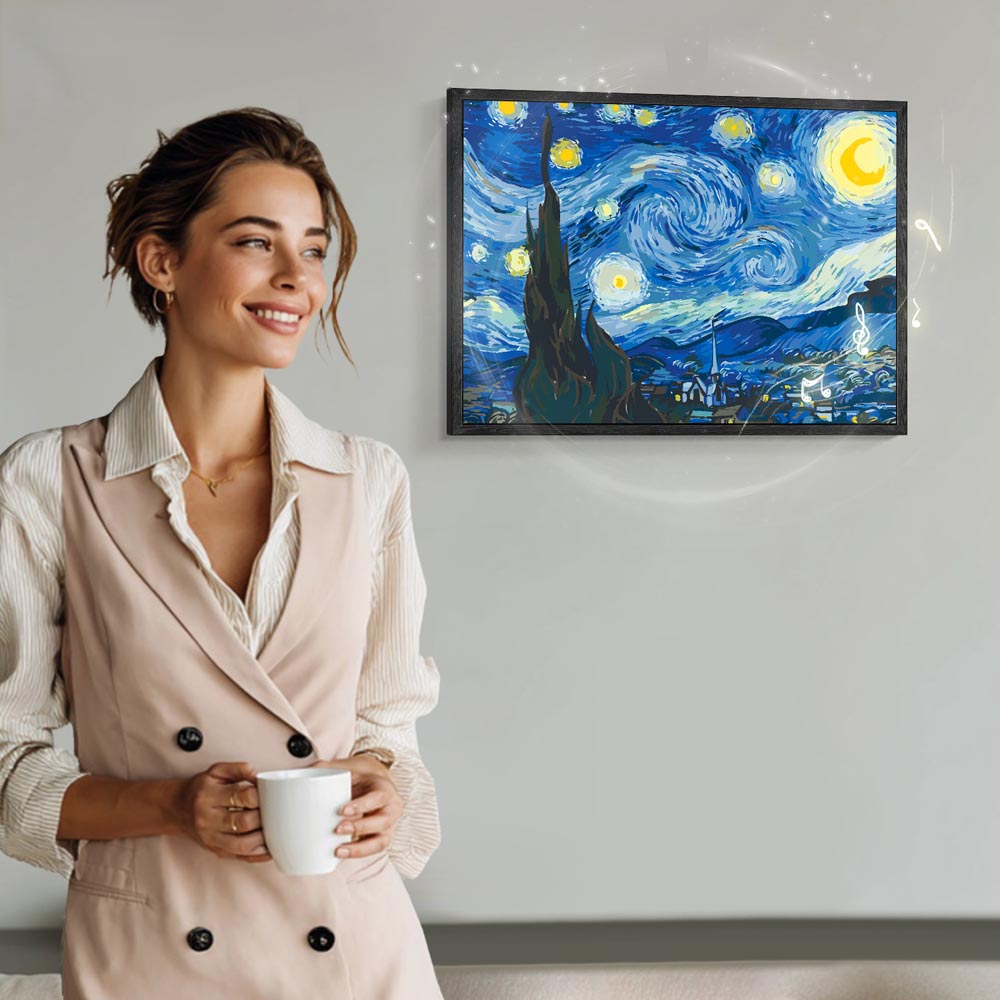 
Paint by Numbers with Bluetooth Speaker – Create Art That Looks & Sounds Incredible