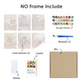 Paint by Numbers – 6 Mini Paintings | Halloween Picnic in the Park Set