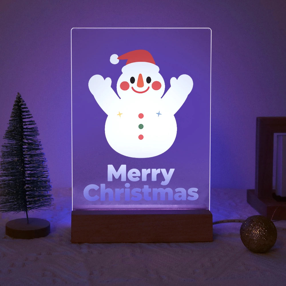 Paint by Numbers - Christmas Light | Cheering Little Snowman