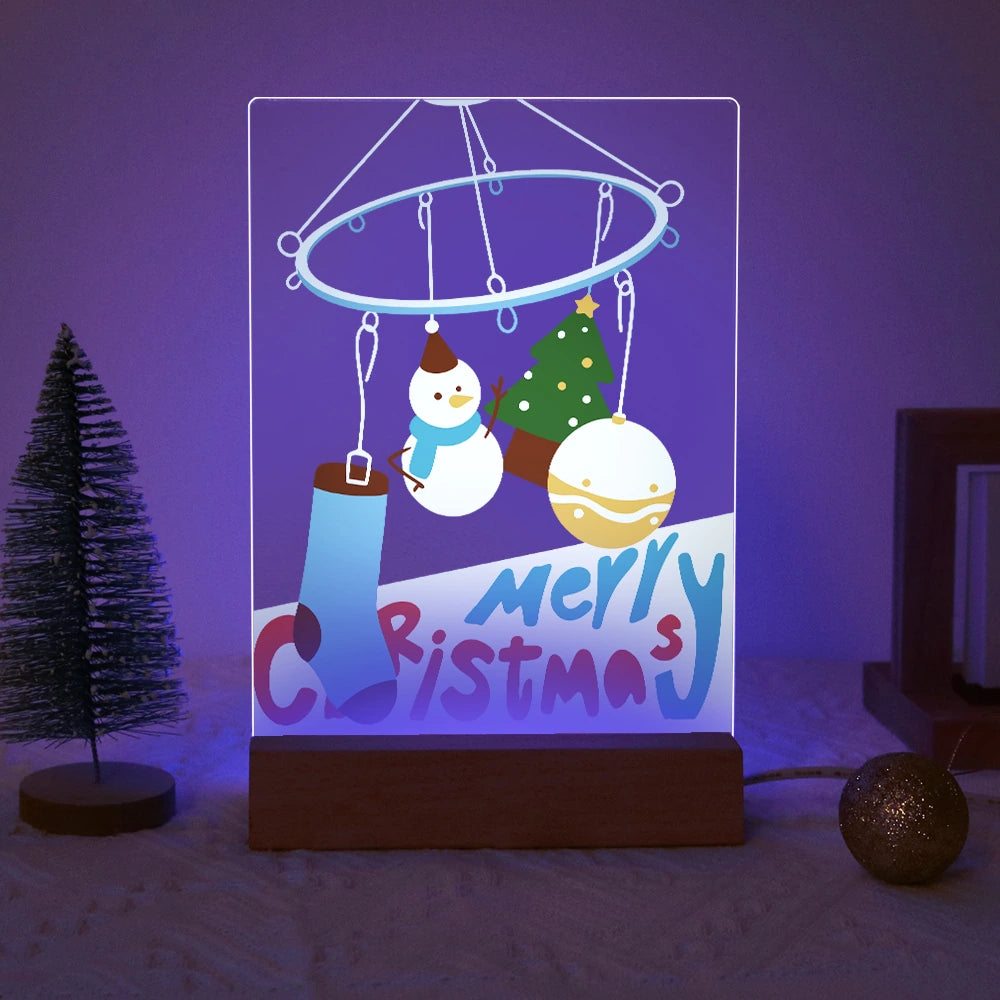 Paint by Numbers - Christmas Light | Christmas Mobile with Stocking