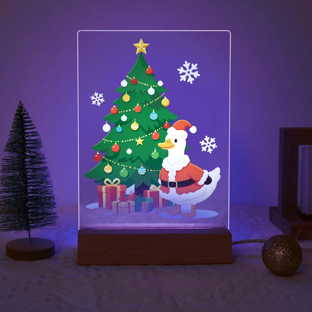 
Paint by Numbers - Christmas Light | Duck under the Christmas Tree