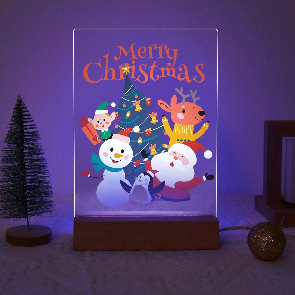 Paint by Numbers - Christmas Light | Merry Christmas Friends