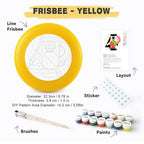 Paint by Numbers - Frisbee | Abstract Beach Shapes
