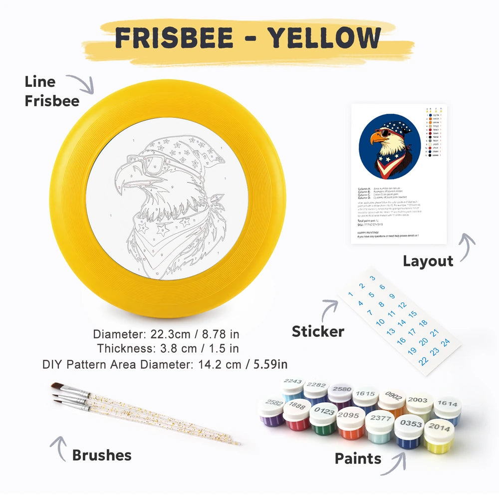 Paint by Numbers - Frisbee | American Eagle