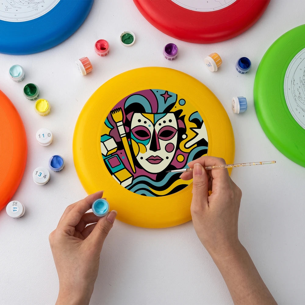 
Paint by Numbers - Frisbee | Carnival Mask