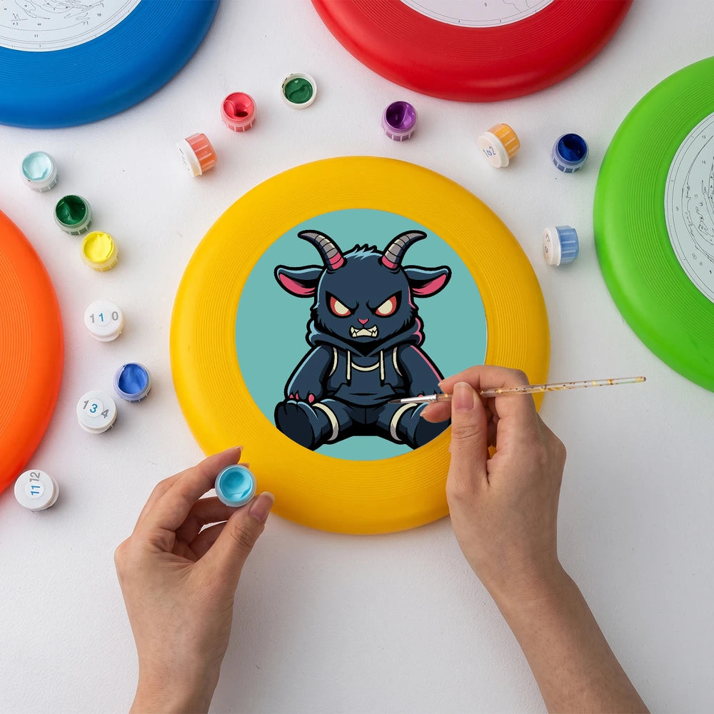 Paint by Numbers - Frisbee | Dark Goat Character