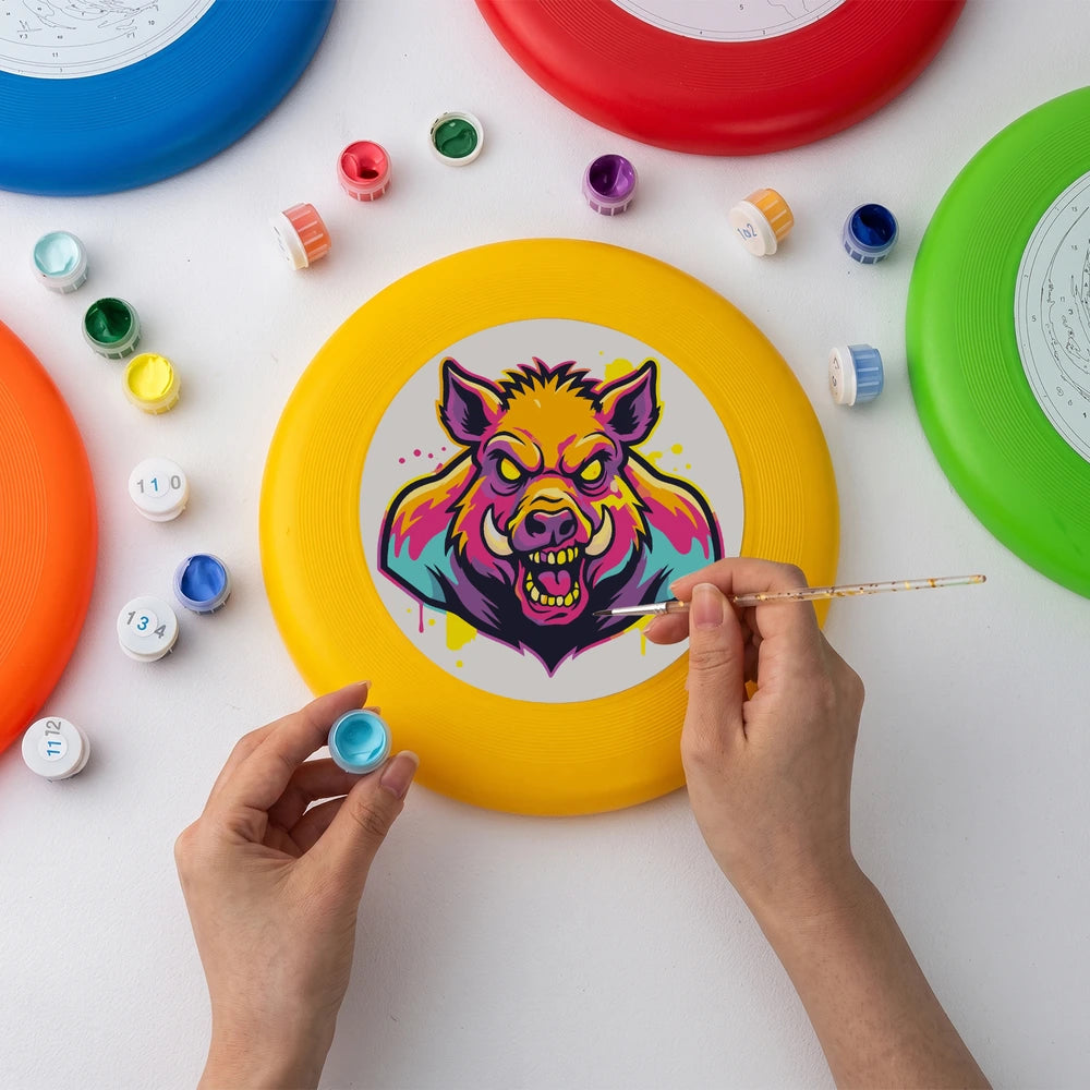 
Paint by Numbers - Frisbee | Graffiti Boar