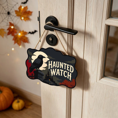 Paint by Numbers - Wooden Door Hanger | Haunted Watch