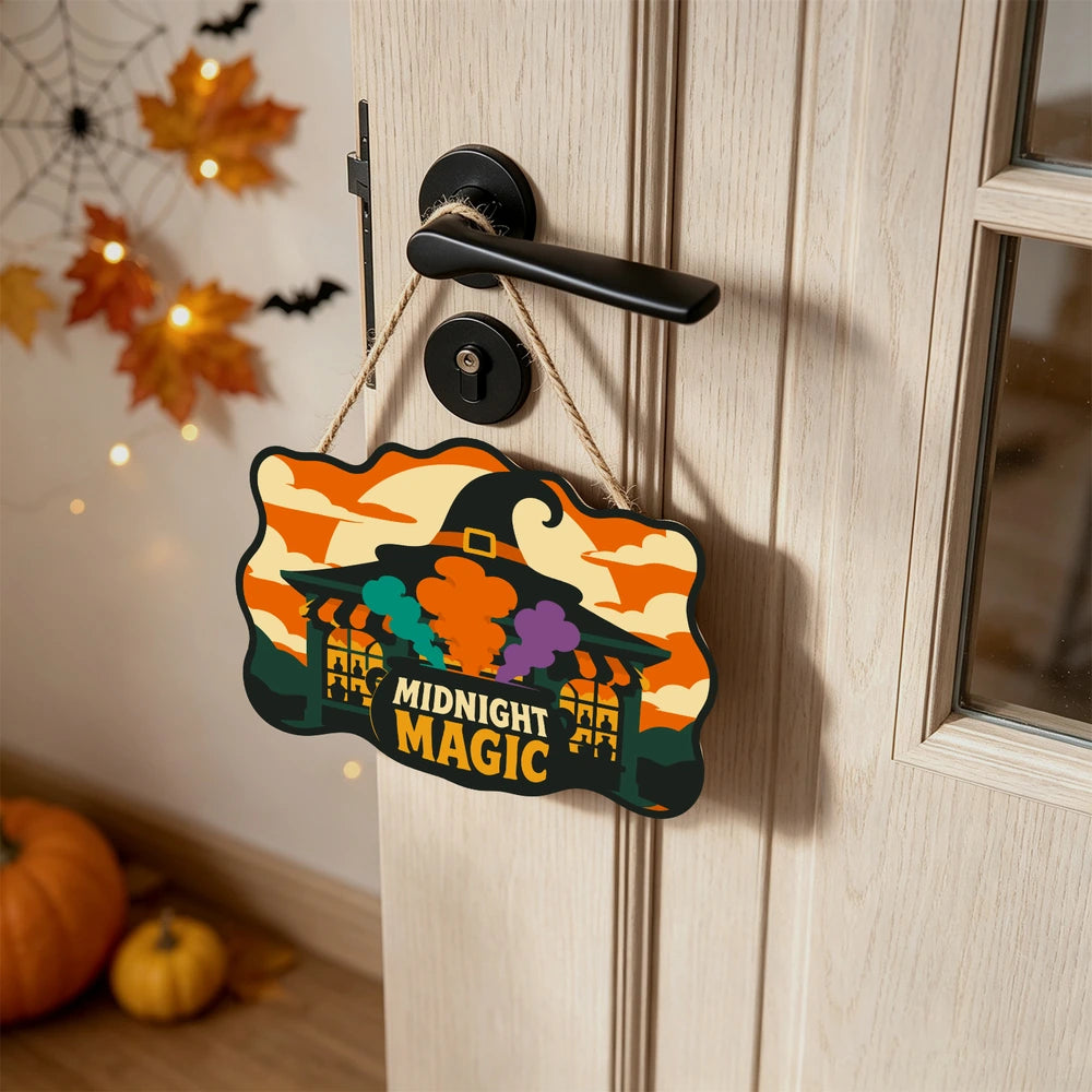 Paint by Numbers - Wooden Door Hanger | Midnight Magic