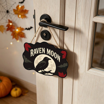 Paint by Numbers - Wooden Door Hanger | Raven Moon