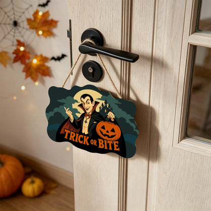 Paint by Numbers - Wooden Door Hanger | Trick or Bite