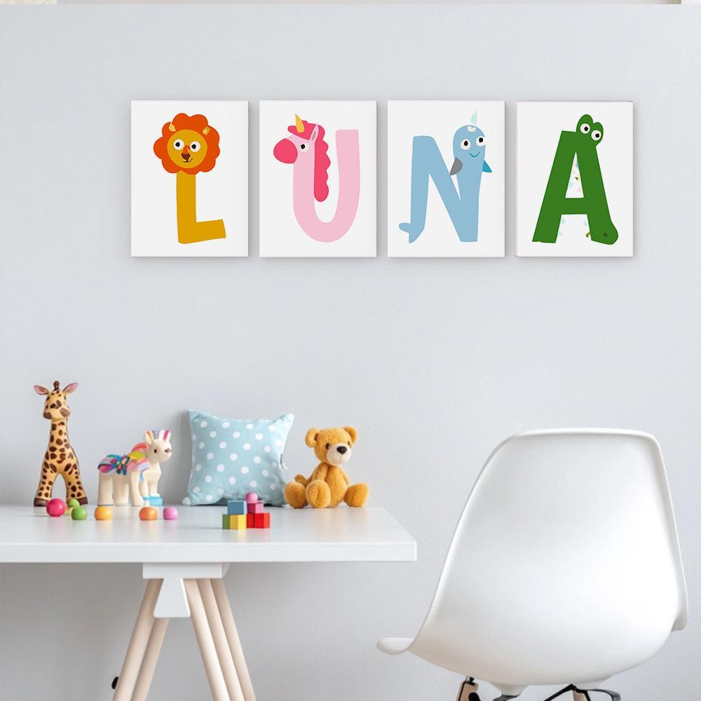 Paint by Numbers – Alphabet Painting Kit | A to Z Animal Friends