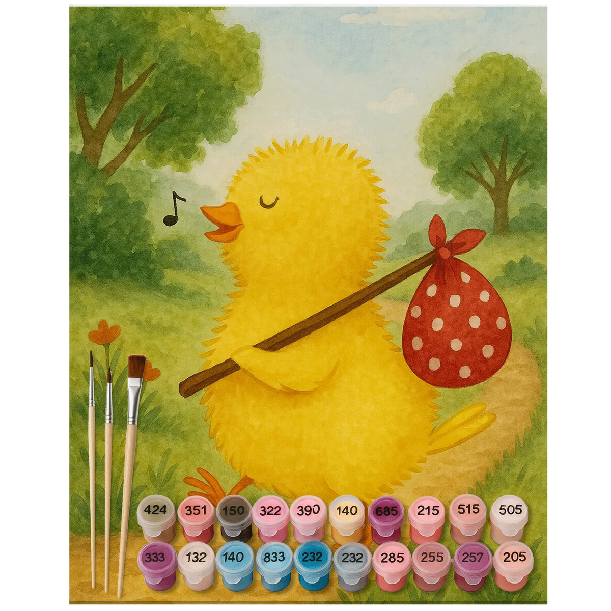 
Paint by Numbers - Chicks Hiker by Mr. & Mrs. Panda