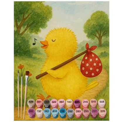 Paint by Numbers - Chicks Hiker by Mr. & Mrs. Panda