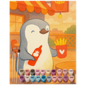 Paint by Numbers - penguin fries by Mr. & Mrs. Panda