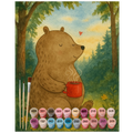 Paint by Numbers - Bear Coffee by Mr. & Mrs. Panda