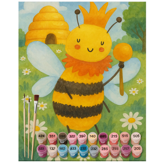 Paint by Numbers - King Bee by Mr. & Mrs. Panda