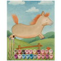 Paint by Numbers - Horse jumps by Mr. & Mrs. Panda