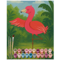 Paint by Numbers - Flamingo Yoga by Mr. & Mrs. Panda