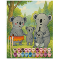 Paint by Numbers - Koala Family by Mr. & Mrs. Panda