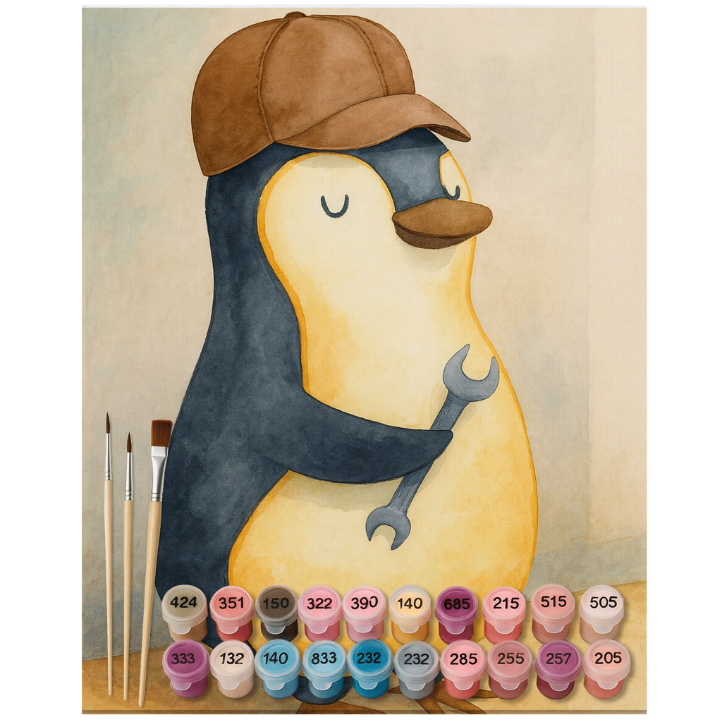 Paint by Numbers - If Daddy can't fix it, we're screwed. by Mr. & Mrs. Panda