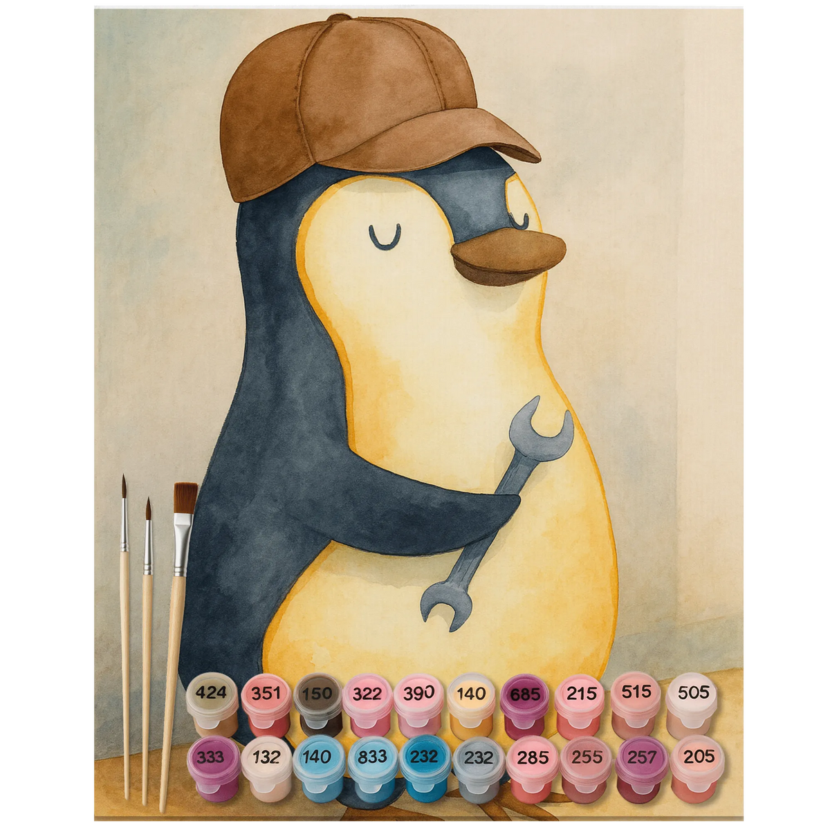 
Paint by Numbers - If Daddy can't fix it, we're screwed. by Mr. & Mrs. Panda