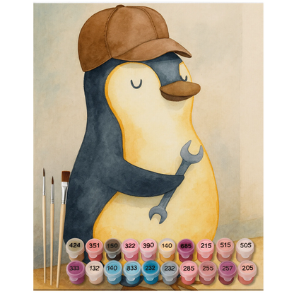Paint by Numbers - If Daddy can't fix it, we're screwed. by Mr. & Mrs. Panda