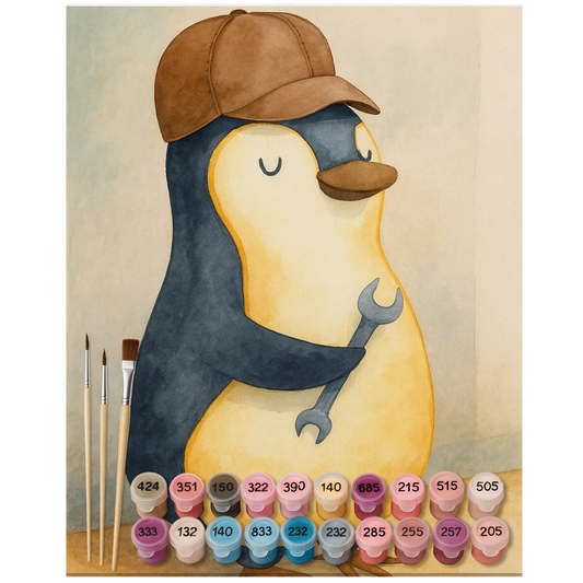 Paint by Numbers - If Daddy can't fix it, we're screwed. by Mr. & Mrs. Panda