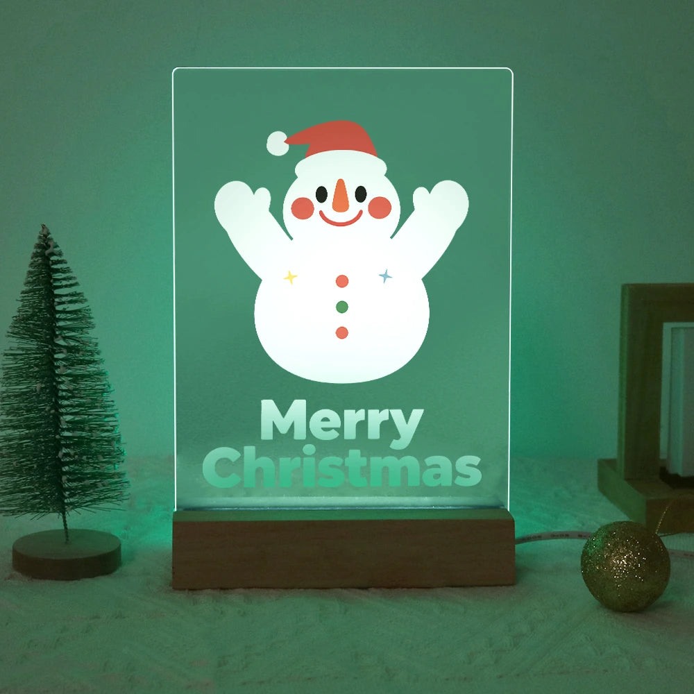 Paint by Numbers - Christmas Light | Cheering Little Snowman