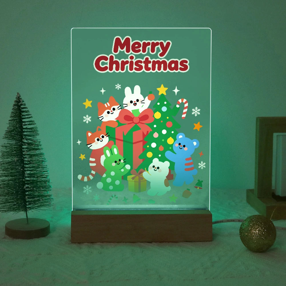 Paint by Numbers - Christmas Light | Christmas Animals with Presents
