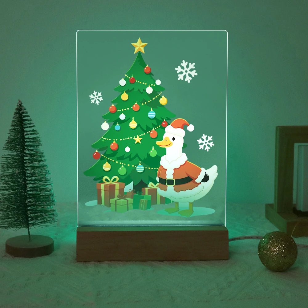 
Paint by Numbers - Christmas Light | Duck under the Christmas Tree