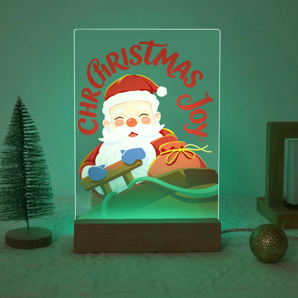 Paint by Numbers - Christmas Light | Laughing Santa with Gift Sack