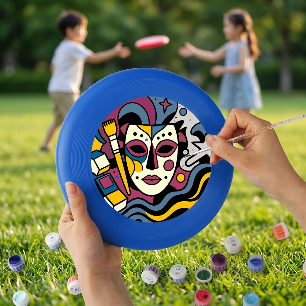 
Paint by Numbers - Frisbee | Carnival Mask